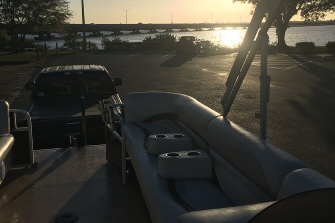 sunset on Pontoon Boat Rentals in Bonita Springs