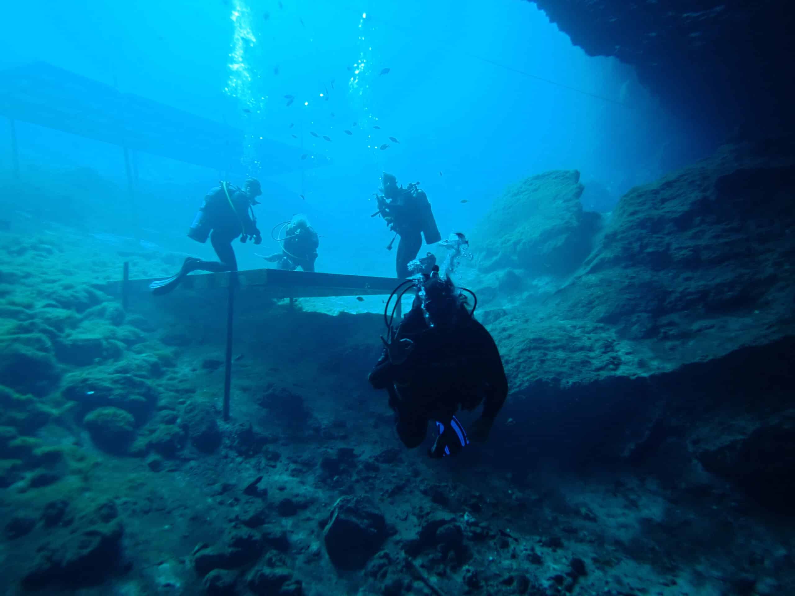 blue grotto diving