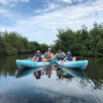 family on a cocoa beach kayak tours