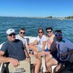 friends on sarasota dolphin boat tours