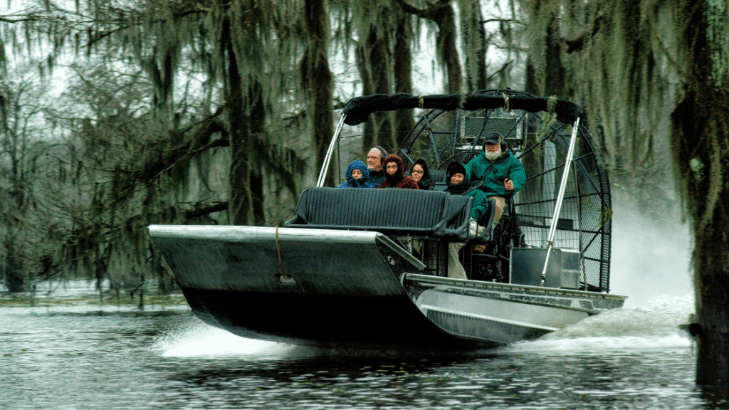 airboating tour outdoors