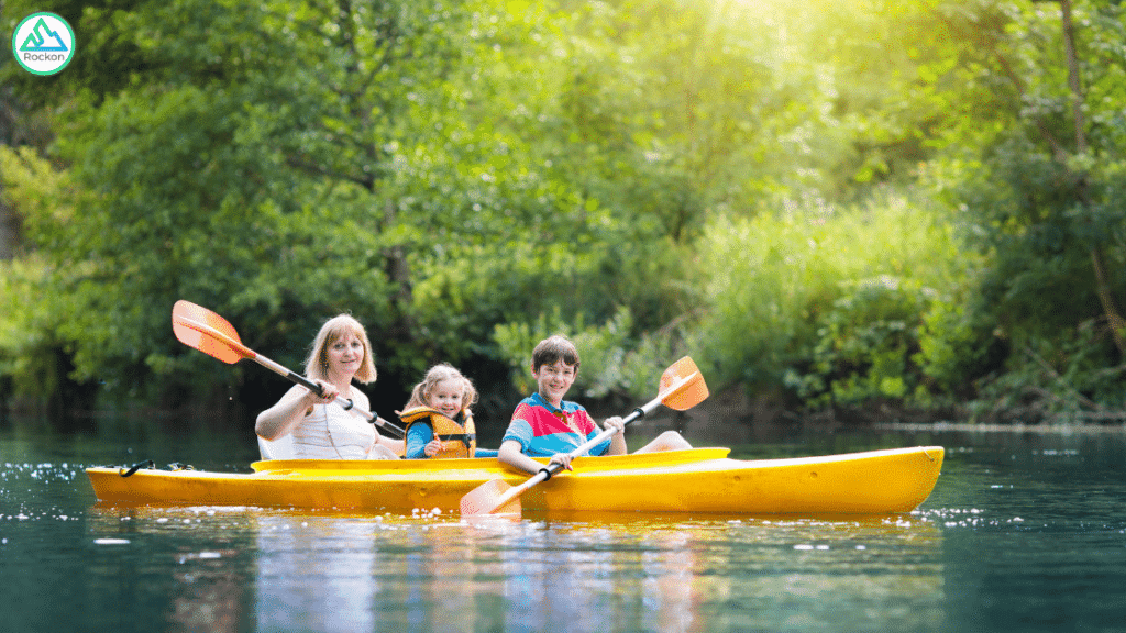 kayaking with kids