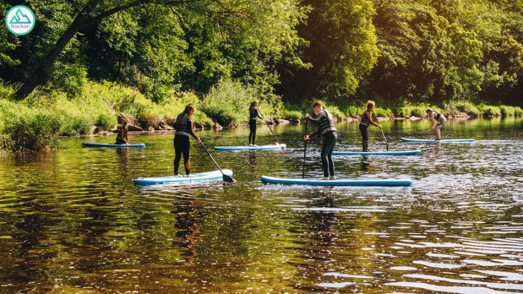 orlando paddle boarding on river