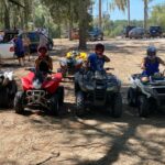 group of freinds on an atv rental orlando
