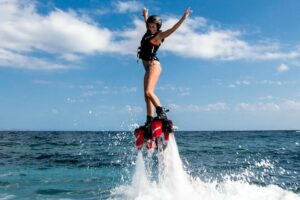 flyboarding tour as a thing to do on your birthday