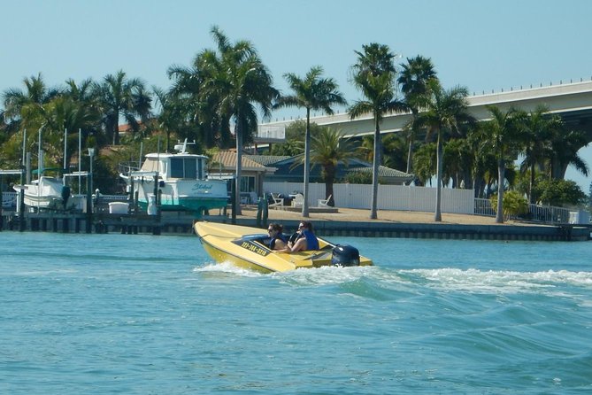 couple cruising in Speed Boat Rentals St Pete