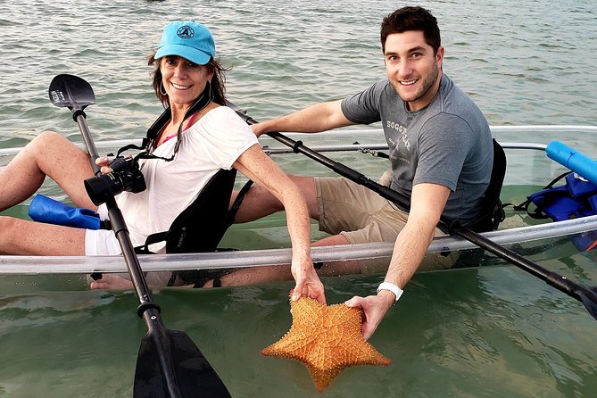starfish caught while kayaking in jupiter