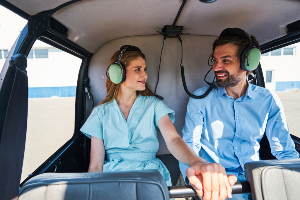 helicopter tours for fun things for couples to do