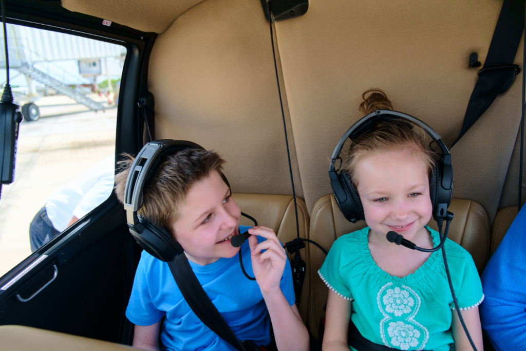 helicopter tours, fun wthings to do for kids near me