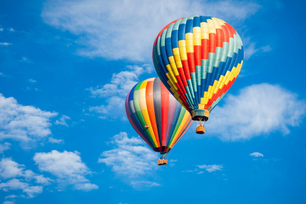 hot air balloon rentals for fun things to do for your birthday