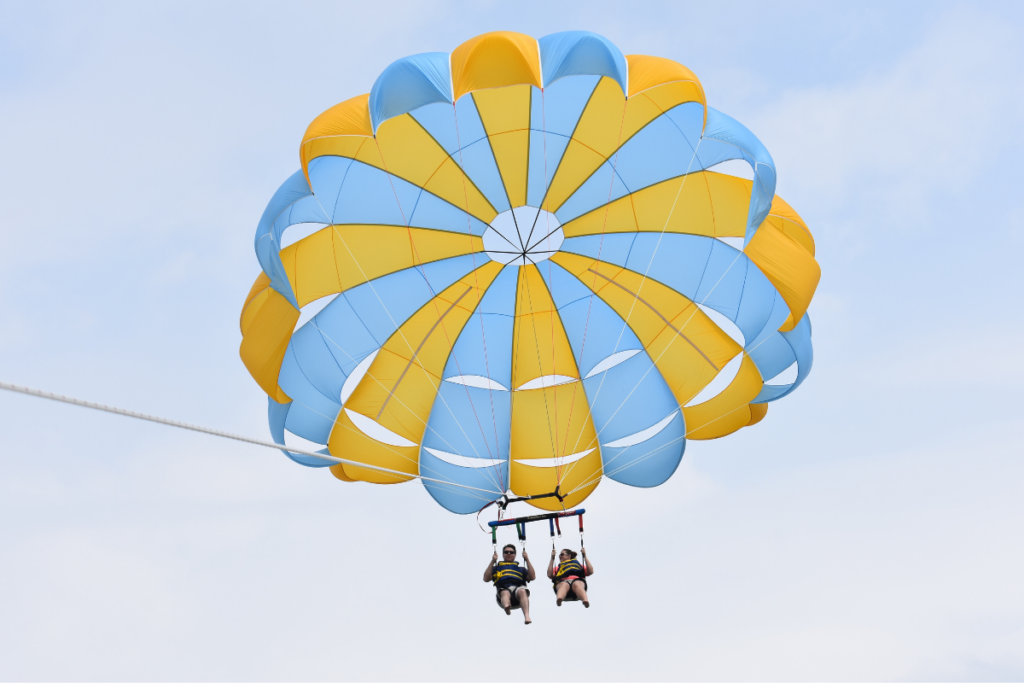 parasailing fun things for young adults near me